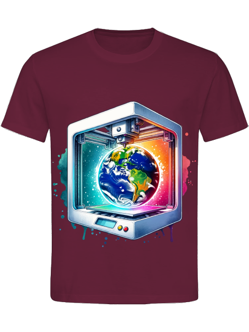 Druck dir deine Welt! Classic-Unisex-T-Shirt