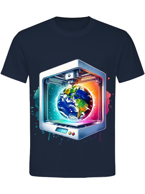 Druck dir deine Welt! Classic-Unisex-T-Shirt