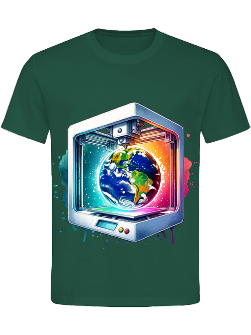 Druck dir deine Welt! Classic-Unisex-T-Shirt