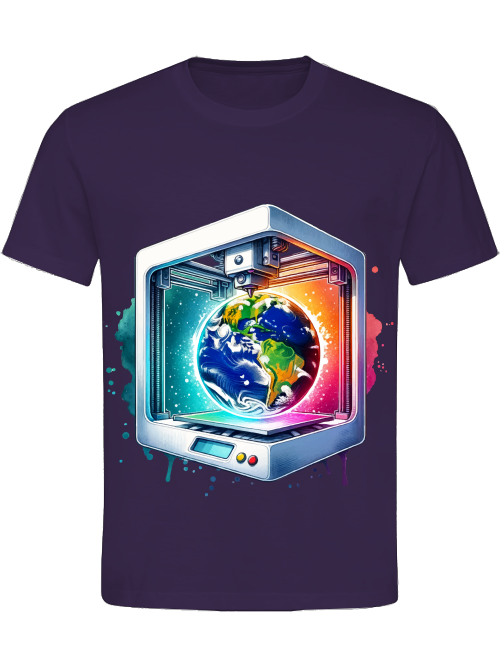 Druck dir deine Welt! Classic-Unisex-T-Shirt