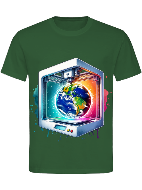 Druck dir deine Welt! Classic-Unisex-T-Shirt