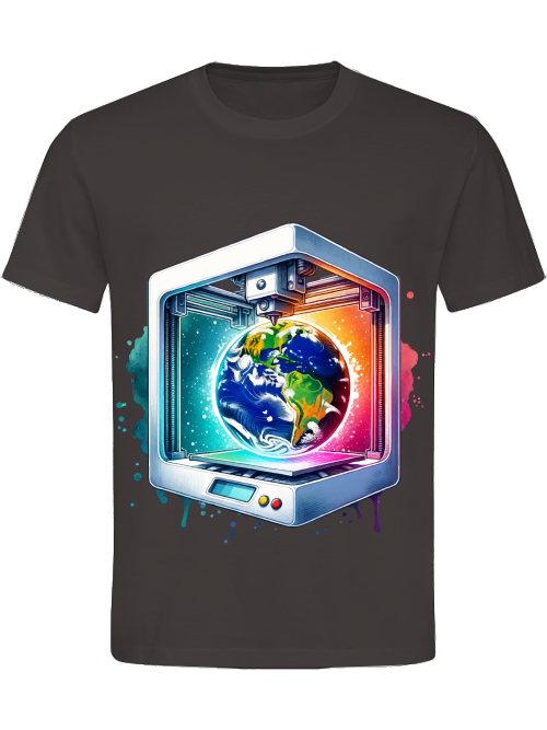 Druck dir deine Welt! Classic-Unisex-T-Shirt