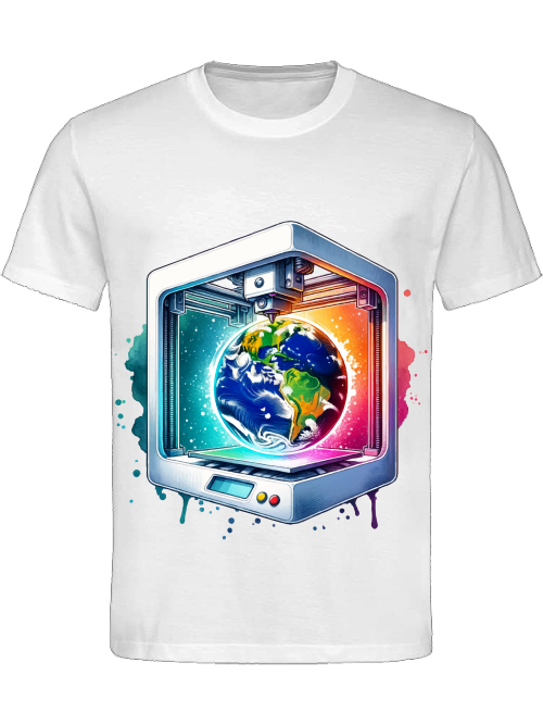 Druck dir deine Welt! Classic-Unisex-T-Shirt