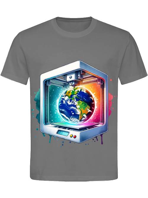 Druck dir deine Welt! Classic-Unisex-T-Shirt