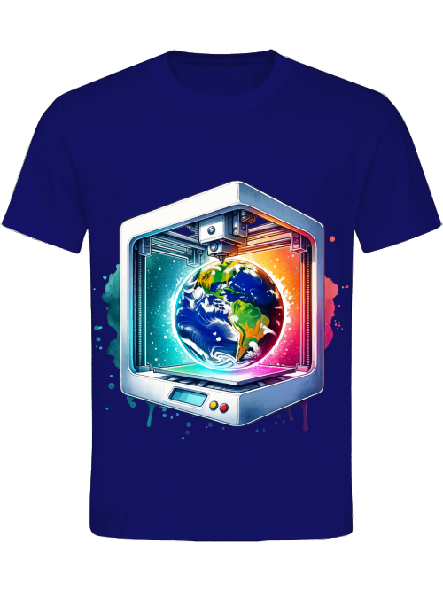 Druck dir deine Welt! Classic-Unisex-T-Shirt