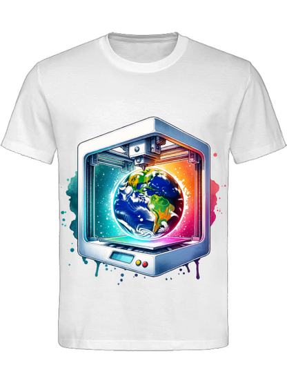Druck dir deine Welt! Classic-Unisex-T-Shirt