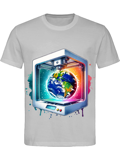 Druck dir deine Welt! Classic-Unisex-T-Shirt
