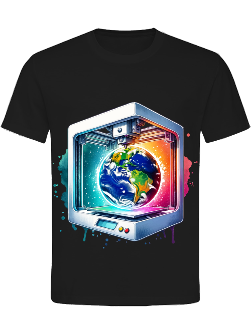 Druck dir deine Welt! Classic-Unisex-T-Shirt